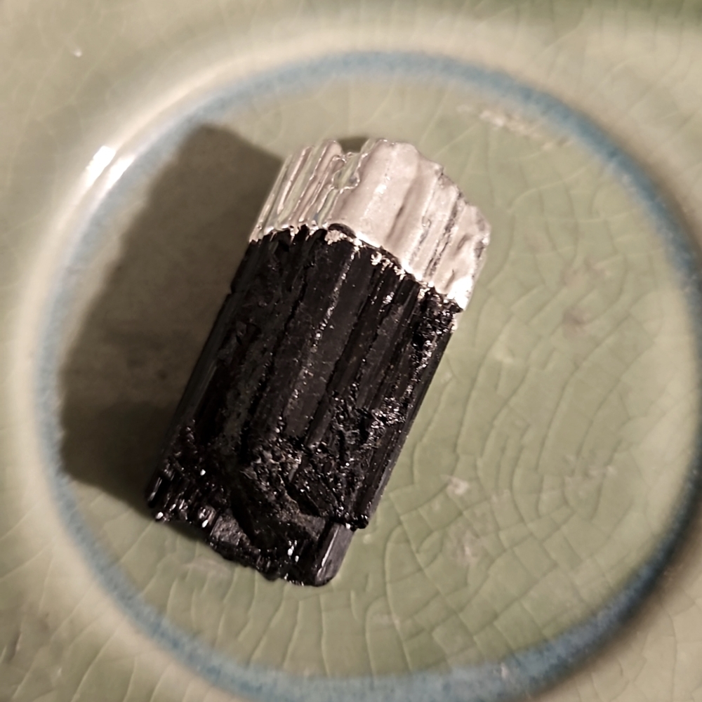 Black tourmaline pendant
